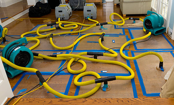 Professional Flood Damage Restoration technician working in Lincolnton, GA